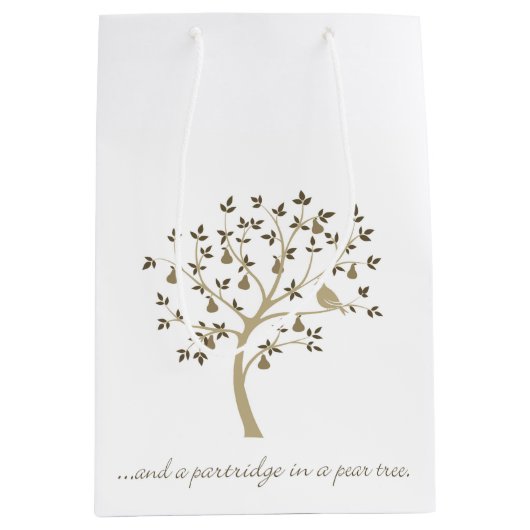 そして梨の木のパラッジ ミディアムペーパーバッグ (正面)