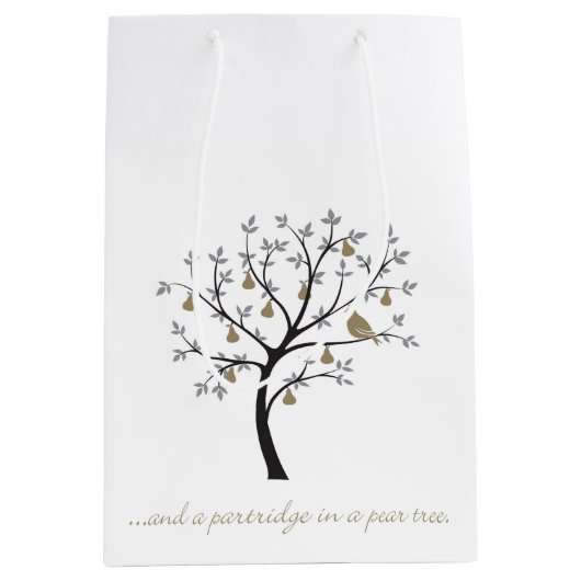 そして梨の木のパラッジ ミディアムペーパーバッグ (正面)