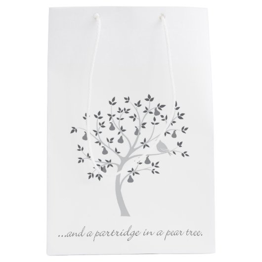 そして梨の木のパラッジ ミディアムペーパーバッグ (正面)