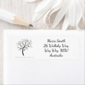 そして梨の木のパラッジ ラベル (インサイチュ)