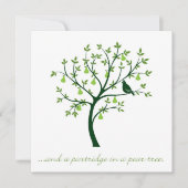 そして梨の木のパラッジ 招待状 (正面)