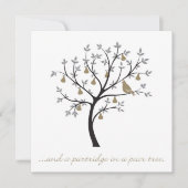 そして梨の木のパラッジ 招待状 (正面)