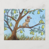 ...そして梨の木の中のプーの音… ポストカード (正面)
