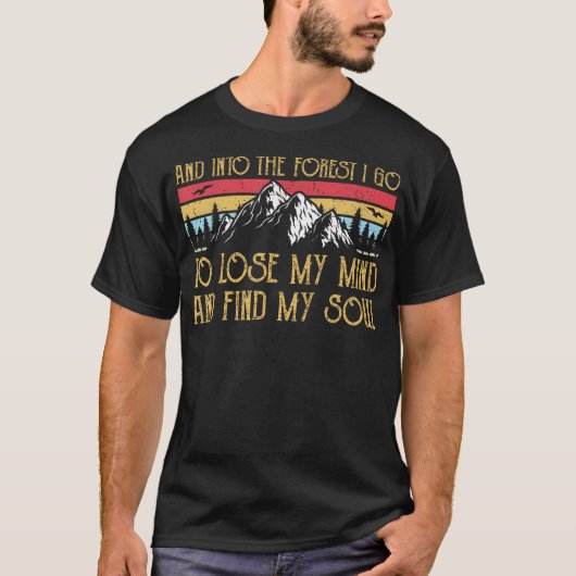 そして森の中に行って気を失って見つける Tシャツ (正面)