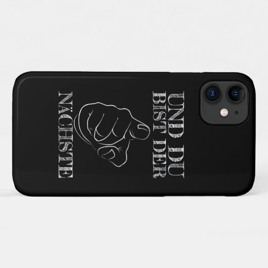 そして次は君だ！ Case-Mate iPhoneケース (裏面(横))