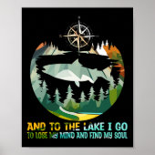 そして湖に私は私の心を失うキャンプ魚に行く ポスター (正面)