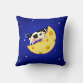 そして牛はチーズの月を飛び越えた クッション (裏面)