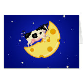 そして牛はチーズムーンのを飛び越えカスタムた (正面横)