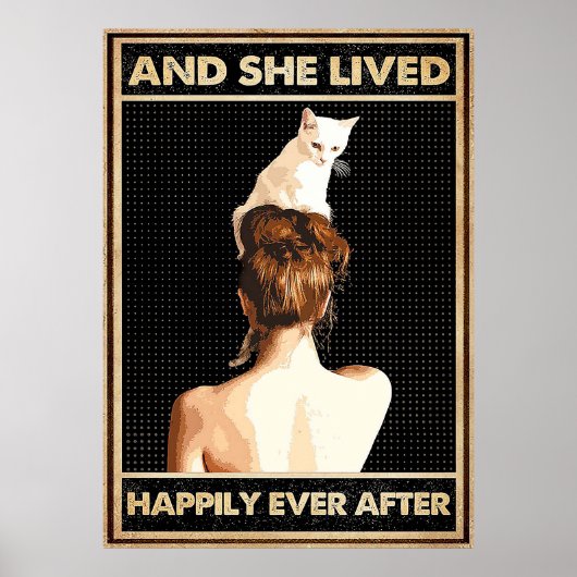 そして猫が垂直になった後、ずっと幸せに暮らしていた ポスター (正面)