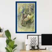 そして甘く自分のベッドの周りを歌いながら ポスター (ホームオフィス)