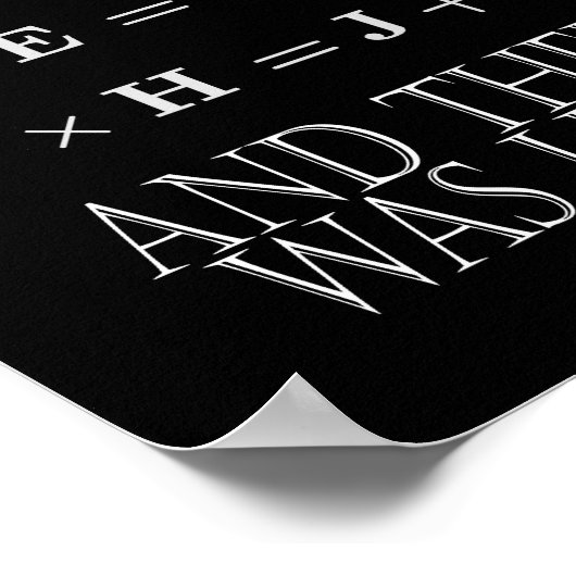 そして神はマクスウェル方程式を言った ポスター (角)