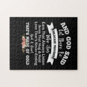 そして神は育児の提供者がいると言った ジグソーパズル (横)