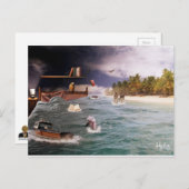 そして私が寝ている間に ポストカード (正面/裏面)