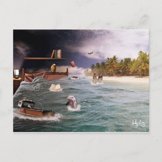 そして私が寝ている間に ポストカード (正面)