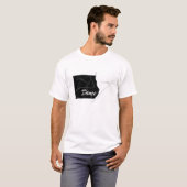 そして私のハートは風で緩く置かれました Tシャツ (正面フル)
