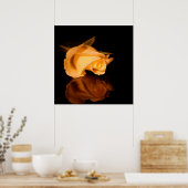 そして私のバレンタイン |ラバーキャンバス ポスター (キッチン)