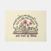 そして私の本に行く – フローラブック恋人 ドアマット (正面)