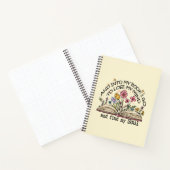 そして私の本に行く – フローラブック恋人 ノートブック (内部)