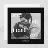そして私はあなたに会った！フォトブラック&ホワイトフィルタ (正面/裏面)