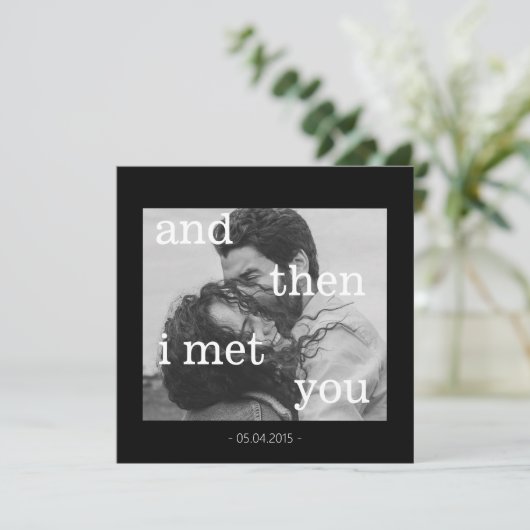 そして私はあなたに会った！フォトブラック&ホワイトフィルタ (スタンド正面)