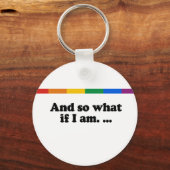 そして私はもし何か キーホルダー (正面)