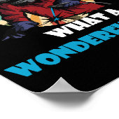 そして私は考え何とすばらしい溶接かを自分に思い知らせてくおもしろいる ポスター (角)