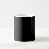 そして私考えは何て素晴らしい世界か コーヒーマグカップ (中央)