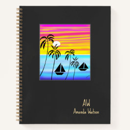 そして素晴らしキュートなトロピカルセーリング ノートブック