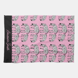 そして素晴らしハッピーケニアツェンブラス キッチンタオル