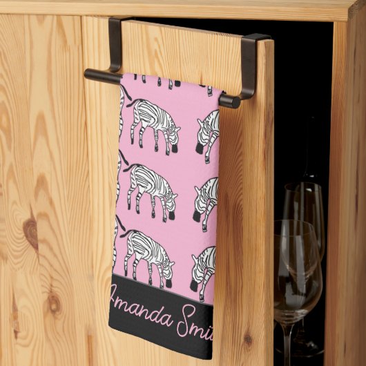 そして素晴らしハッピーケニアツェンブラス キッチンタオル (三つ折り)