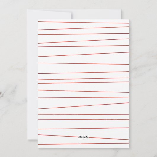 そして結婚した輝く金フェイク箔のクリスマス | レッド シーズンカード (裏面)