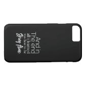 そして結局、私は強学くなる方法しかなかった Case-Mate iPhoneケース (裏面(横))