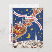 そして良い夜に – サンタハガキ シーズンポストカード (正面/裏面)