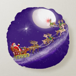 そして良い夜の枕に ラウンドクッション