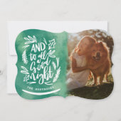 そして良い夜まで 招待状 (正面)