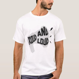 そして誇りを持った大声で Tシャツ