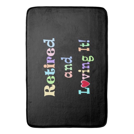 そして退職したそれを愛して！ バスマット (正面縦)