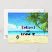 そして退職したそれを愛して！ ポストカード (正面/裏面)