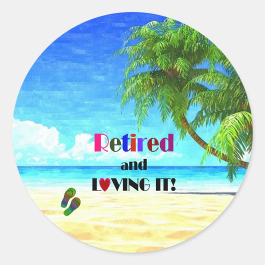 そして退職したそれを愛して！ ラウンドシール (正面)