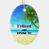 そして退職したそれを愛して…良い生活 セラミックオーナメント (裏面)