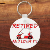 そして退職したそれを見て キーホルダー (正面)