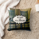 そして退職したまだ揺れている クッション (ブランケット)