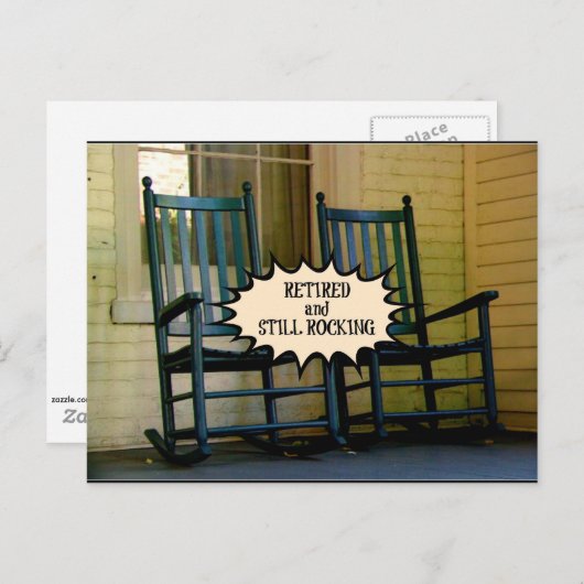 そして退職したまだ揺れている ポストカード (正面/裏面)