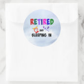 そして退職した中に寝て ラウンドシール (バッグ)