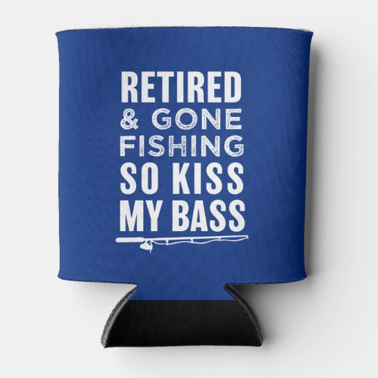 そして退職した魚釣りを消してキス私のベースでおもしろいきる 缶クーラー (正面)