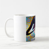 そして道はFOREVER.jpgで行きます コーヒーマグカップ (左)