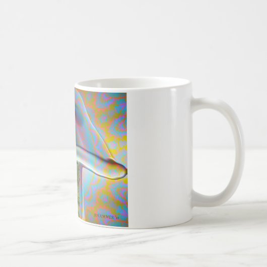 そして道はFOREVER.jpgで行きます コーヒーマグカップ (右)