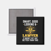 そして頭が切れる立派な弁護士 マグネット (正面/裏面)