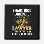 そして頭が切れる立派な弁護士 マグネット (正面)