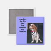 そして8日目に、神は騎士の磁石を作った マグネット (正面/裏面)